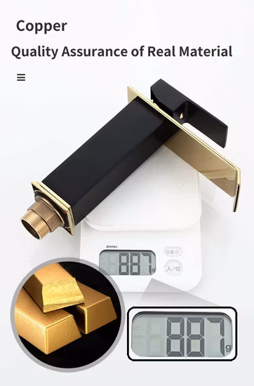 Доступный образец латунного смесителя для раковины золотого цвета, одобрение Saso от фабрики Bochmann